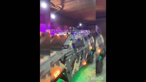 Mencho's Sicarios Tricked Out Narco tank