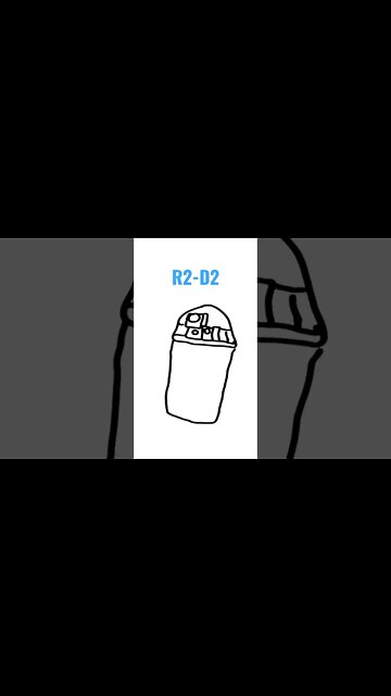 R2-D2 Super Quick Sketch #starwars #r2d2 #art