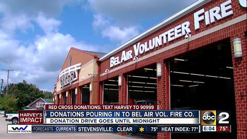 Bel Air Volunteer Fire Co. holding drive for Harvey victims