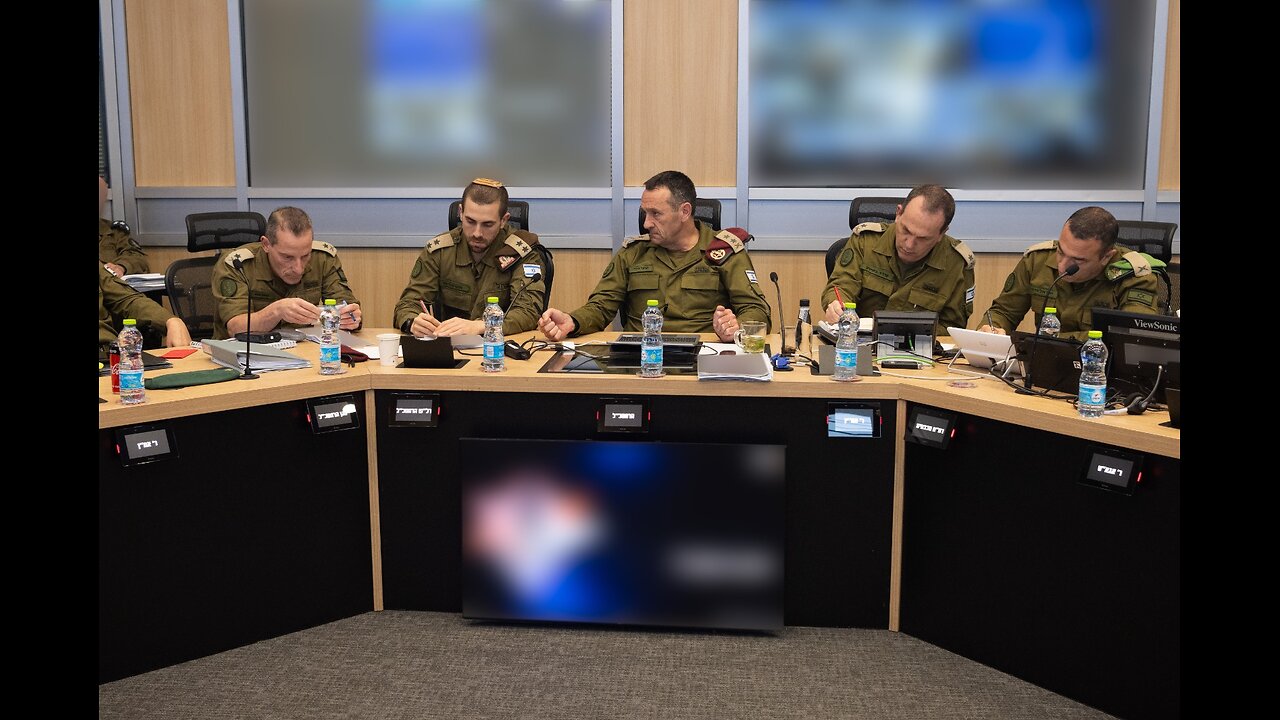 IDF: Today (Monday), the Chief of the General Staff, LTG Herzi Halevi, held a