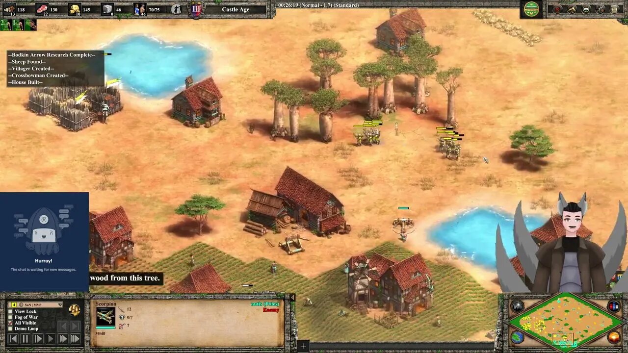 SuN MVP (Aztecs) vs Outis (Poles) || Age of Empires 2: Definitive Edition