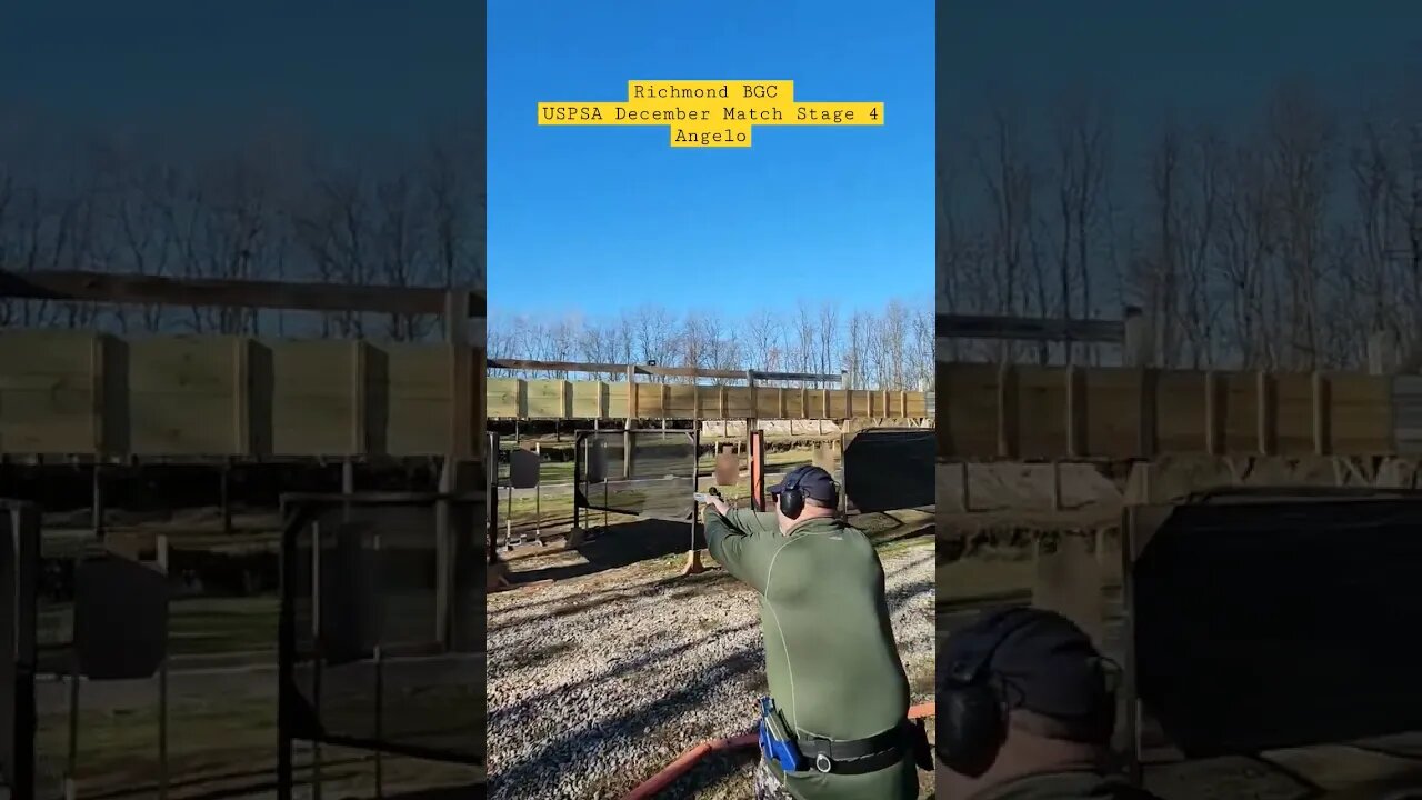 Richmond BGC #uspsa December match Stage 4 Angelo #unloadshowclear #idpa