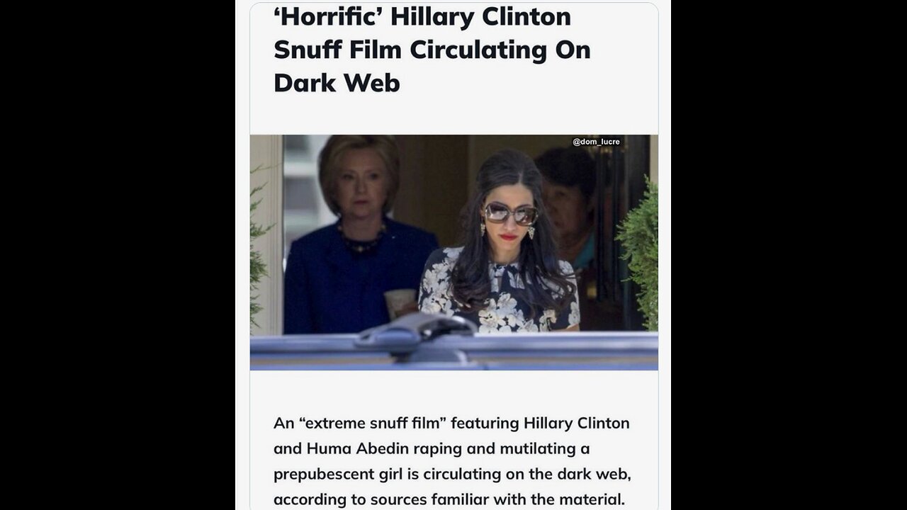 Hillary Clinton & Huma Abedin exposed in FRAZZLEDRIP