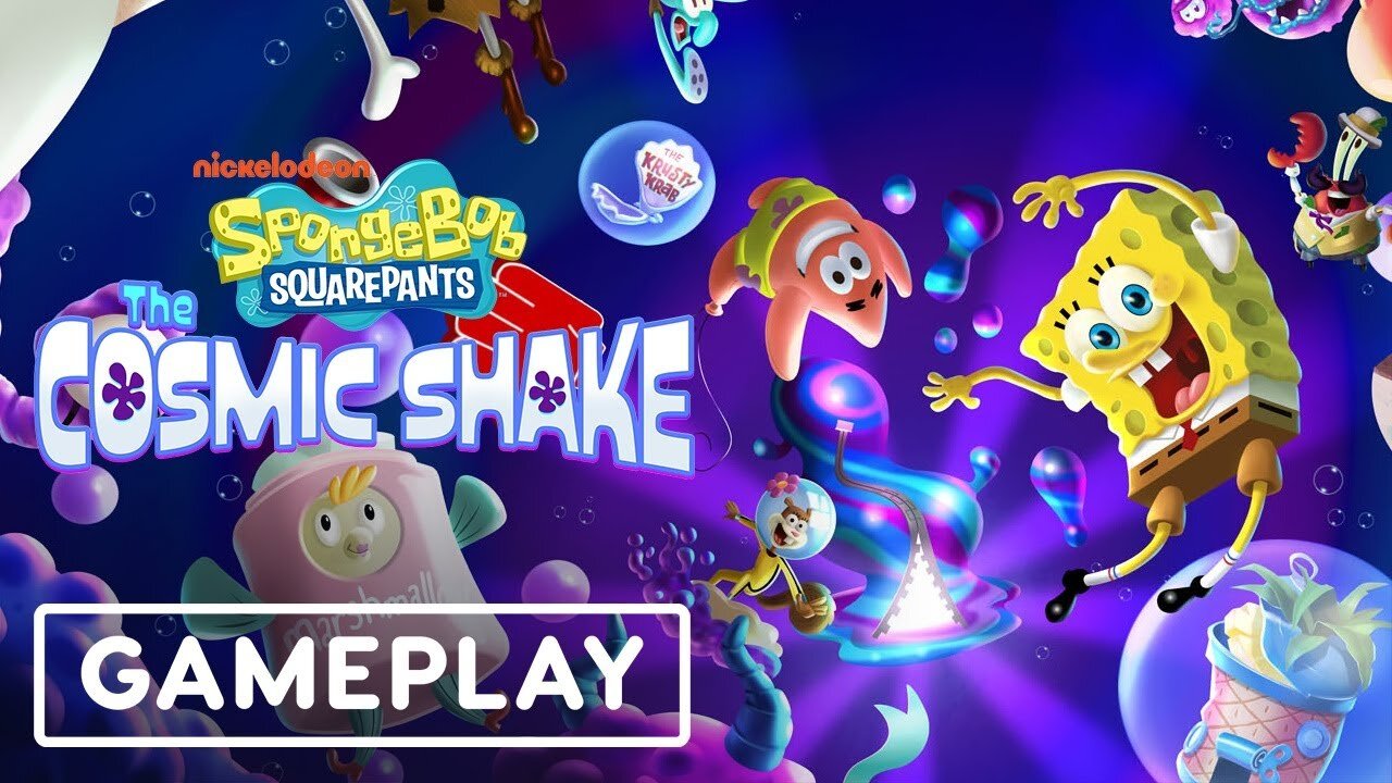 Spongebob Squarepants: The Cosmic Shake - 13 Minutes of Gameplay | gamescom 2022