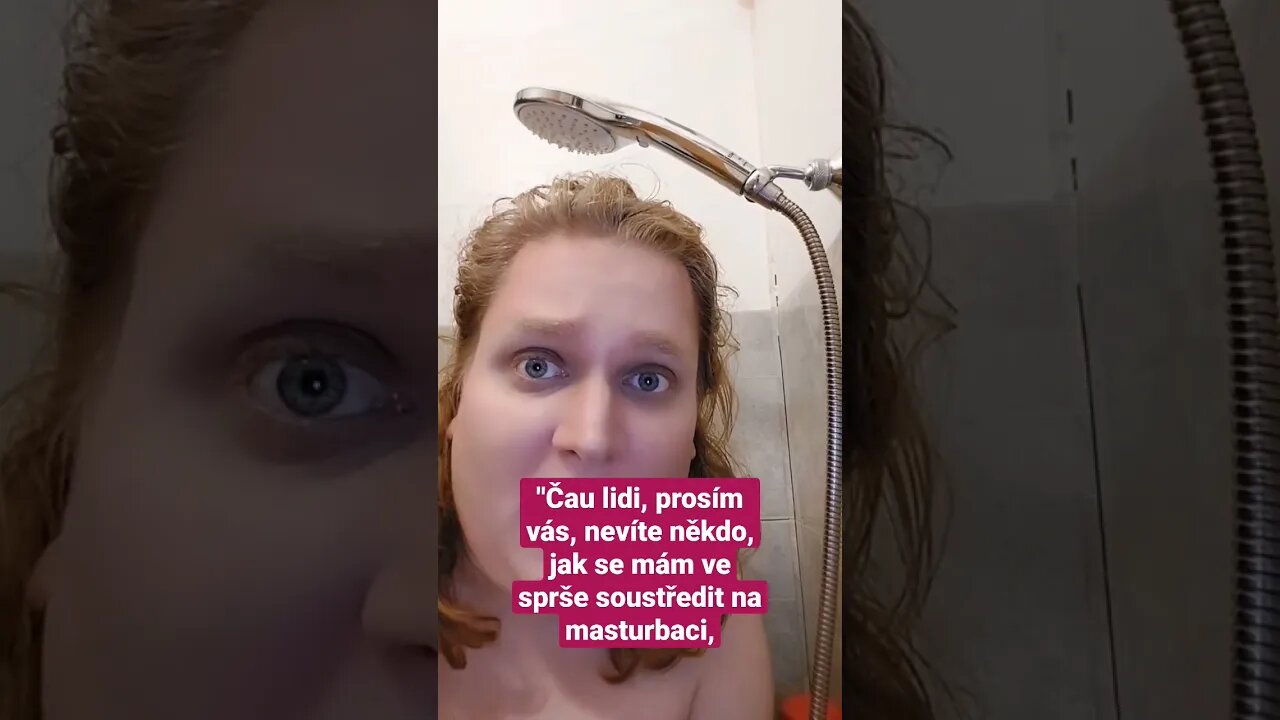 JAK se MÁM ve SPRŠE SOUSTŘEDIT na MASTURBACI, KDYŽ KOLEM POŘÁD CHODÍ PRODAVAČ z OBI!?💦 #funny #cz