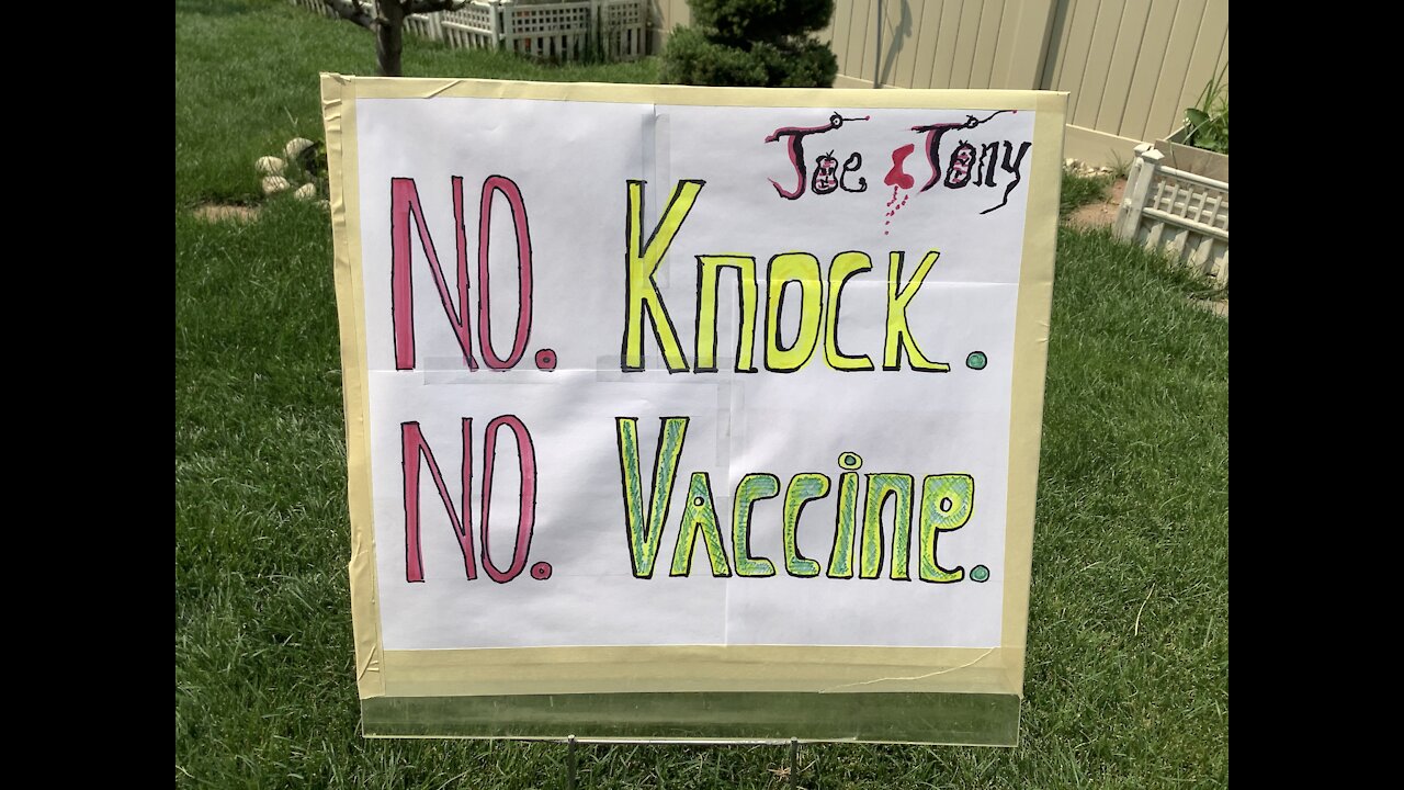 NO KNOCK, NO VACCINE