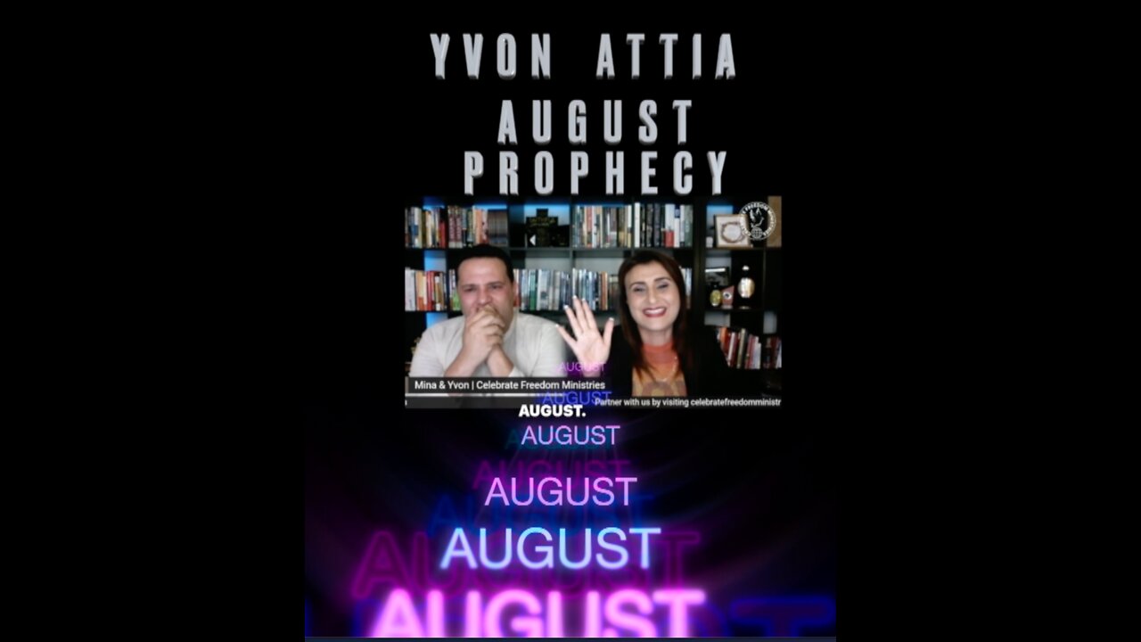 August Prophetic Word! Powerful