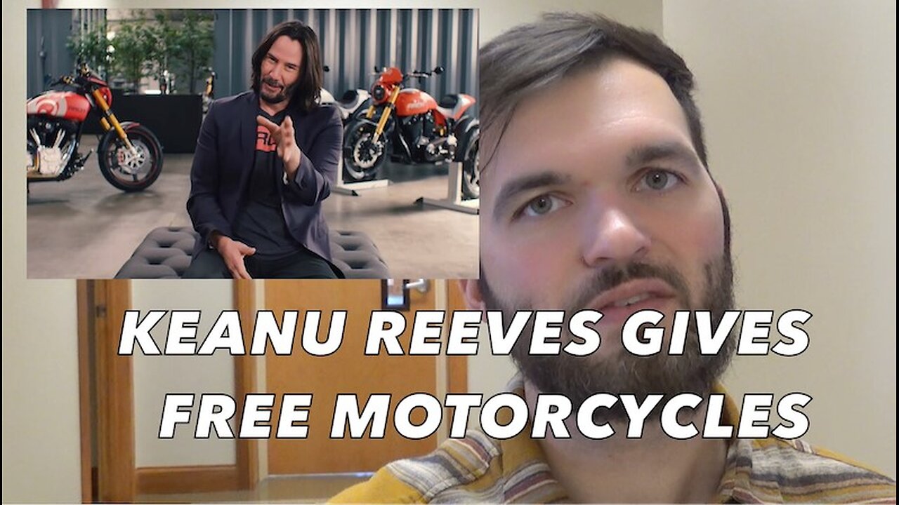 Keanu Reeves Gives Free Motorcycles