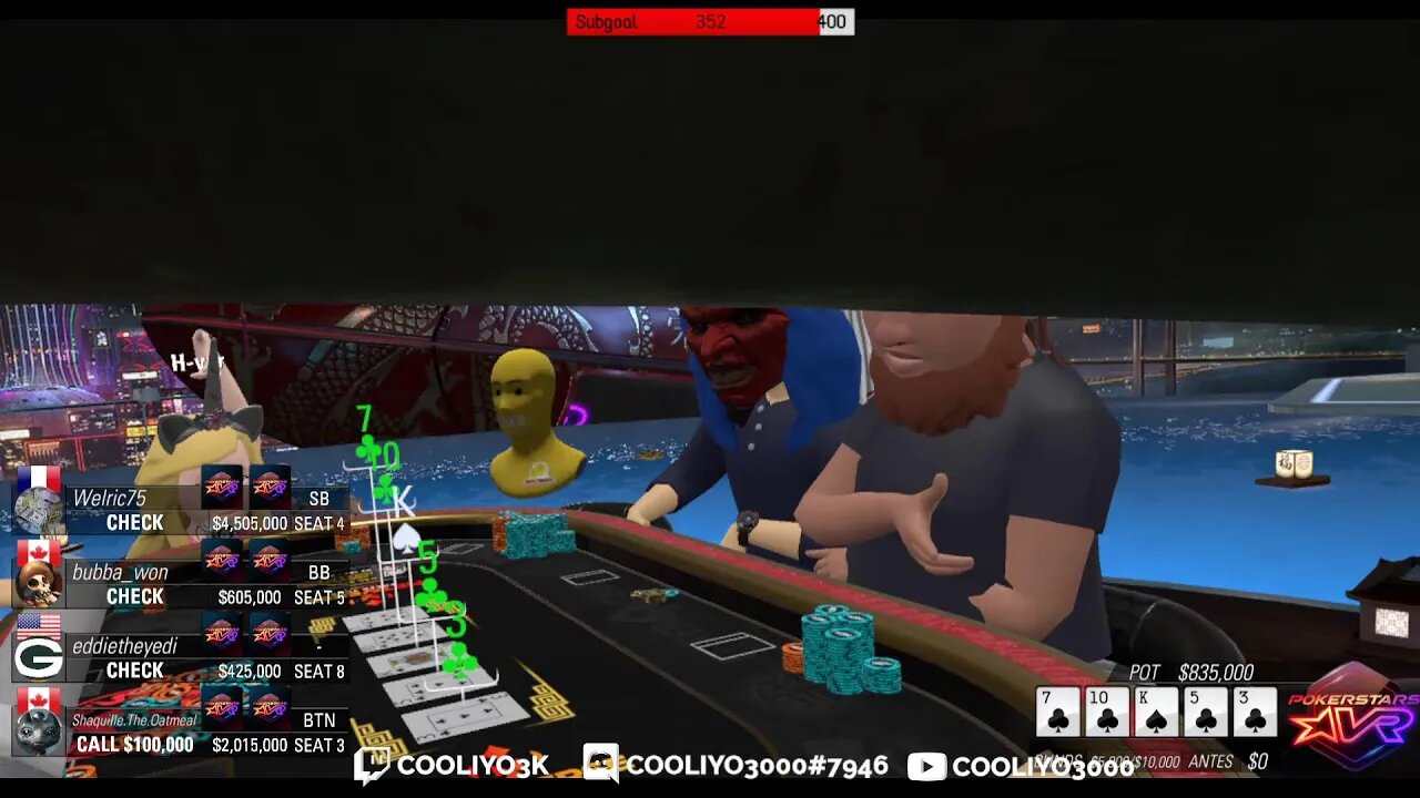 POKER VR LETS GET TO A MILLION