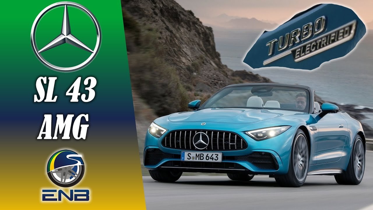 Briefing #158 - Mercedes SL 43 AMG, agora com turbina elétrica vindo da Formula 1.