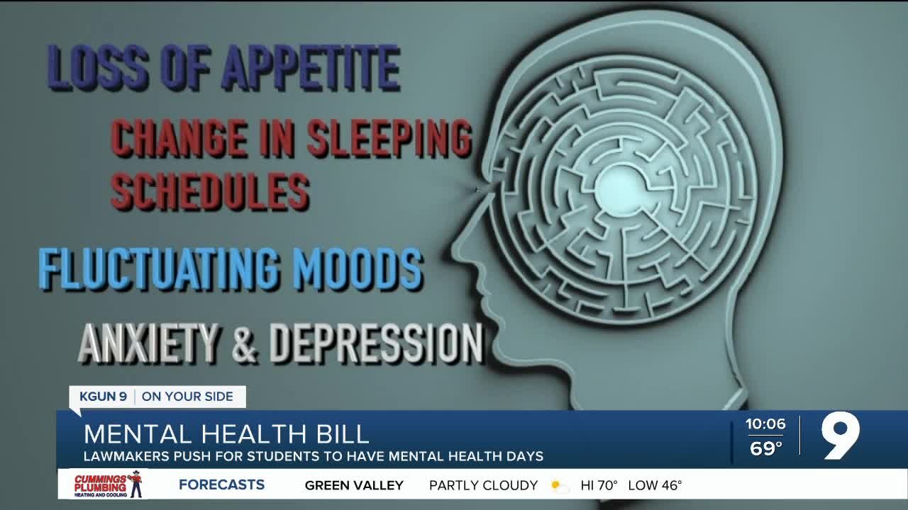 Lawmakers push for students to get mental health days