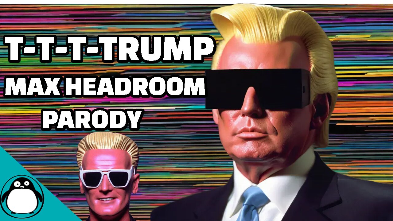 Trump As Max Headroom On Biden, Election, And Turkeys