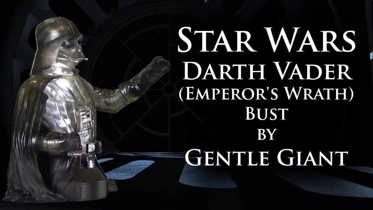 Star Wars Darth Vader (Emperor's Wrath) bust by Gentle Giant