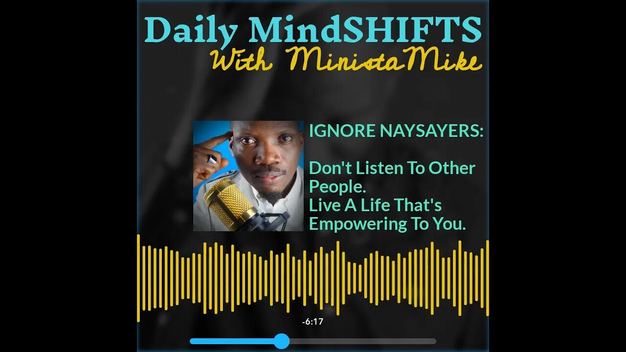 Daily MindSHIFTS Episode 212: