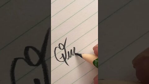 Learn cursive handwriting quickly 😙⁉️ #shortsvideo