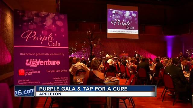 Purple Gala & Tap for A Cure raising money for those impacted by Alzheimer's