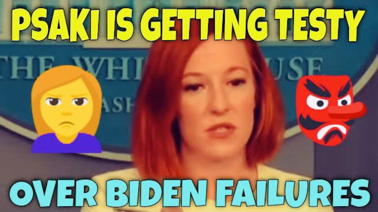 Is Jen Psaki Getting Tired of Defending Joe Biden’s Failures?