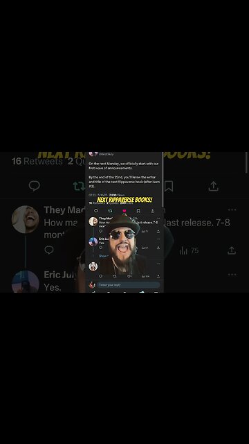 Next RippaVerse Books Coming SOON! Date Announced | Eric July YoungRippa59 #shorts #ironage