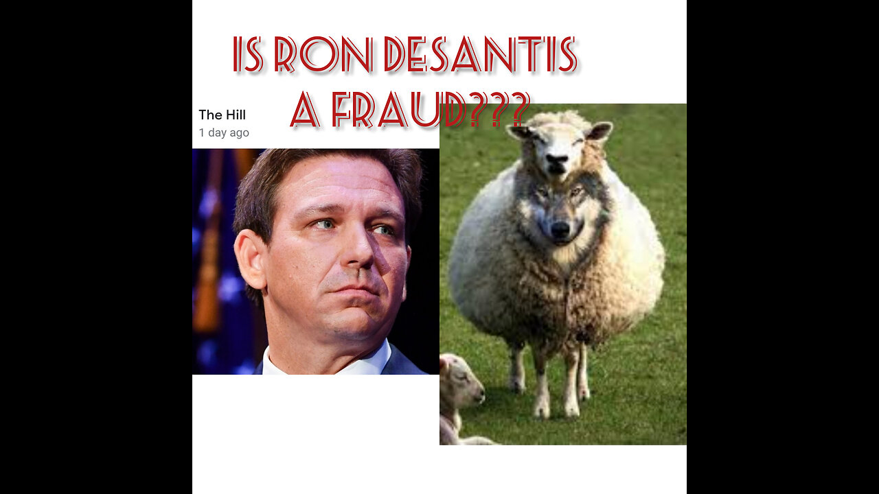 Is Governor DeSantis a Wolf in Sheep's Clothing?