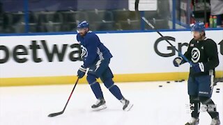 Alex Killorn is out for Game 2