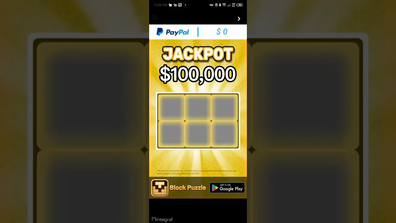 LUCKY JACKPOT 100000 DOLLARS
