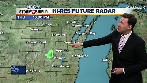 Michael Fish's NBC26 weather forecast