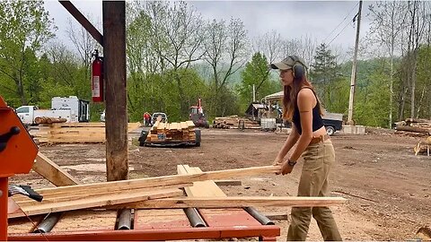 Trying to get work done before potential tornado 207