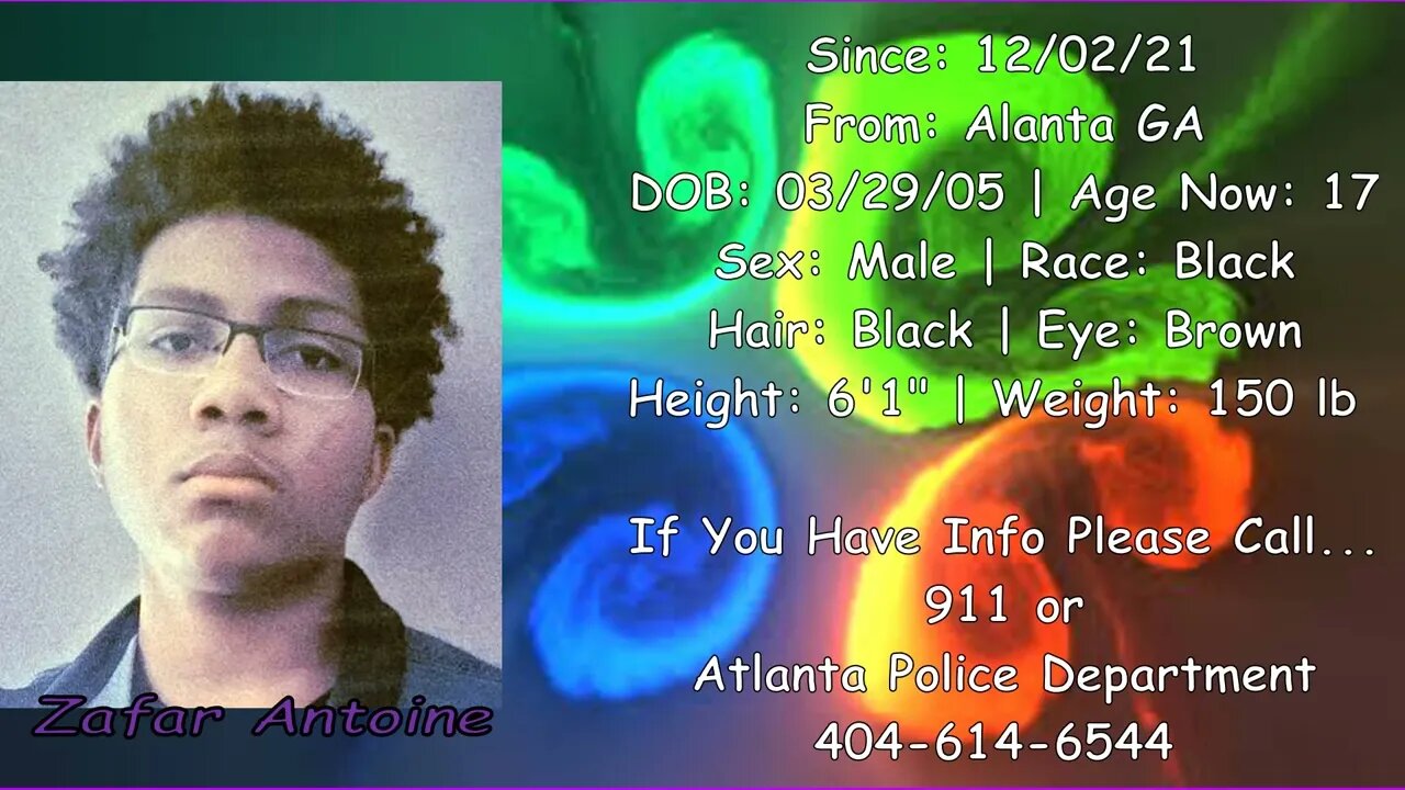 #Missing #Anniversary | Zafar Antoine | 12/02/2021