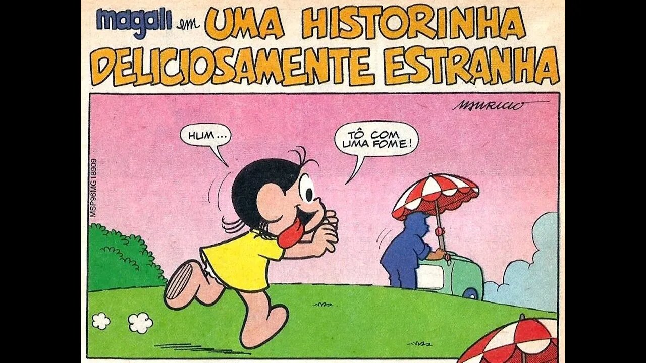 Magali em-Uma historinha deliciosamente estranha | Gibis do Rapha 2