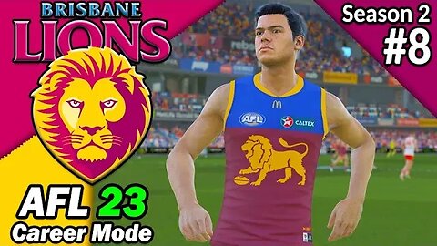 NEVER FEAR RAYNER IS HERE! AFL 23 Brisbane Lions Management Career Gameplay Season 2 #8