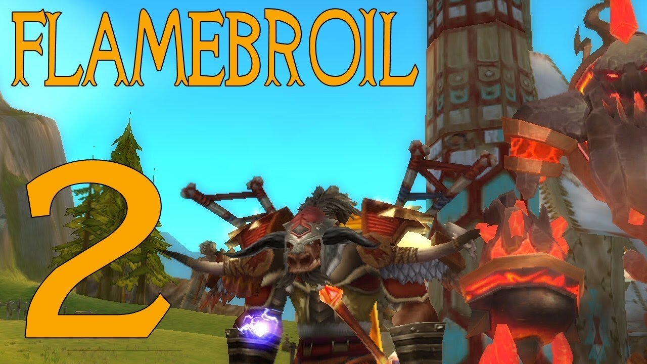 Flamebroil part 2 - Tauren Elemental Shaman 1-85 wow