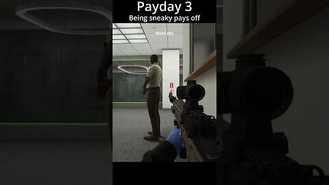Payday 3 - Being sneaky pays off