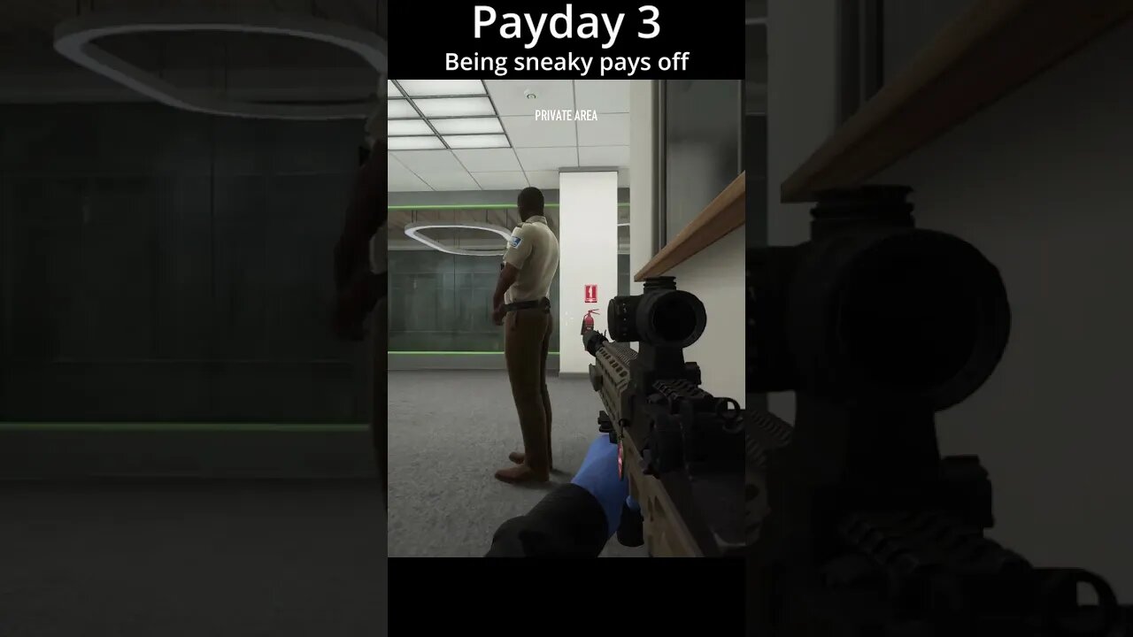 Payday 3 - Being sneaky pays off