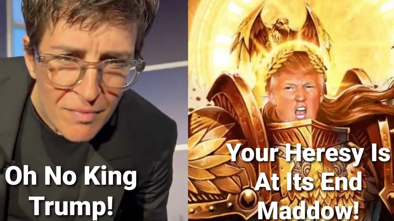 Rachel Maddow Has A Deranged Meltdown Over Trump & Falsely Says He Could Be KING FOR LIFE!