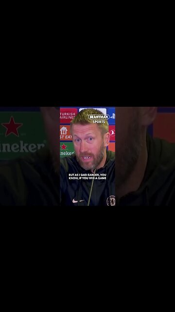 'Believe it or not, the mood has been positive throughout!' | Graham Potter