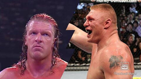 Bloodiest match in wwe history brock lesnar vs john cena