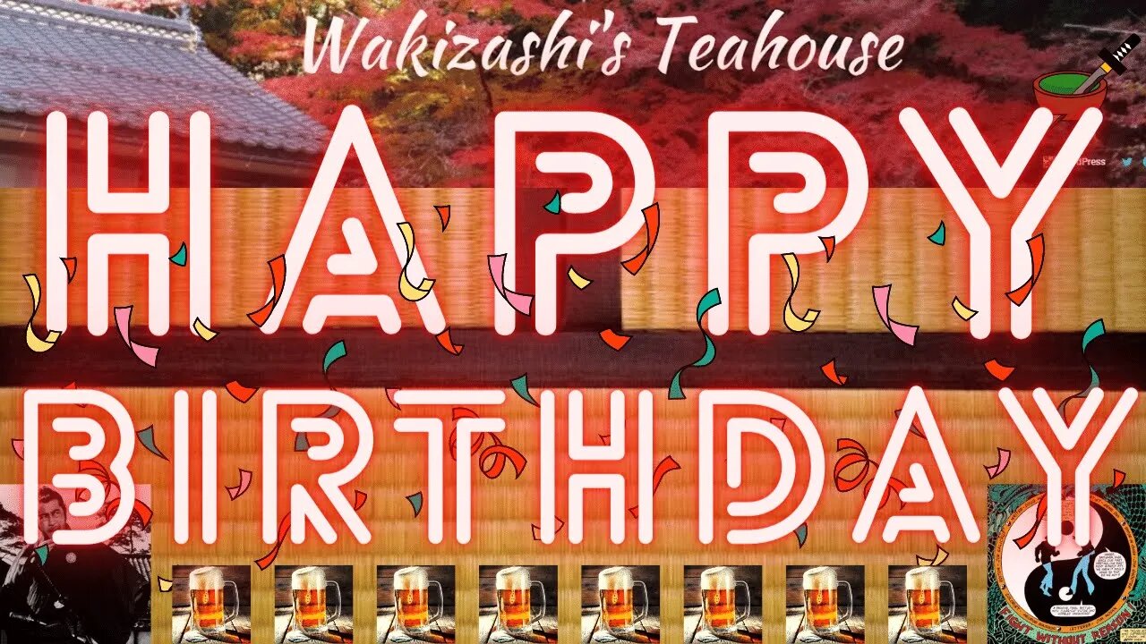 BIG Birthday PARTY | Watch Wakizashi AGE in Real Time!