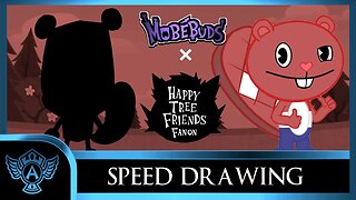 Speed Drawing: Happy Tree Friends Fanon - Croatia | Mobebuds Style