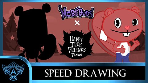 Speed Drawing: Happy Tree Friends Fanon - Croatia | Mobebuds Style