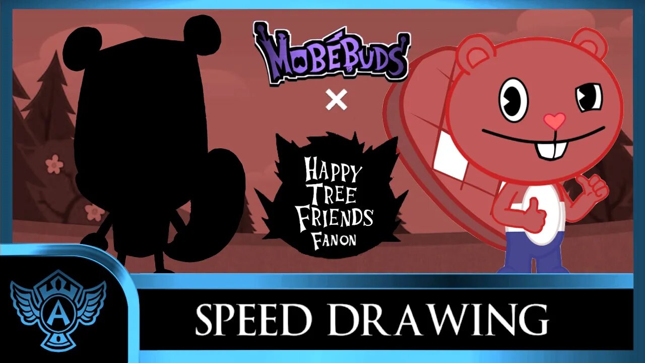 Speed Drawing: Happy Tree Friends Fanon - Croatia | Mobebuds Style