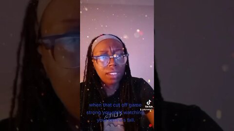 when your karmics fall off because your cut off game strong😇🌻👑💗