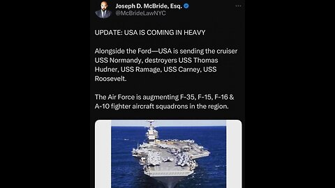 US Navy Sends Carrier Strike Group To Support Israel In War, WW3 Tensions RISE 10-11-23 Timcast IRL