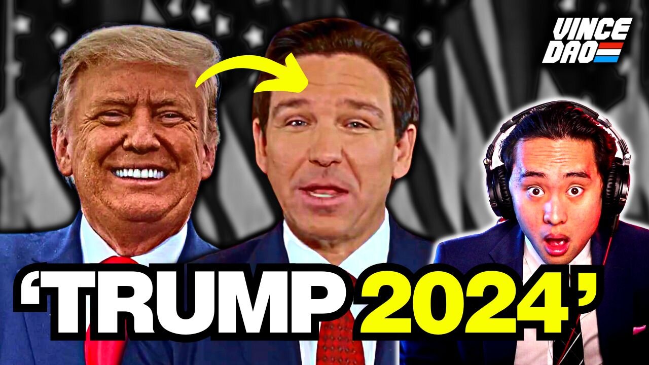 Ron DeSantis DROPS OUT and ENDORSES TRUMP! (EMERGENCY VIDEO)