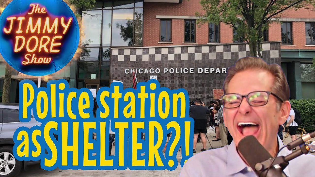 Police station as immigrant shelter | The Jimmy Dore Show w/ Connor