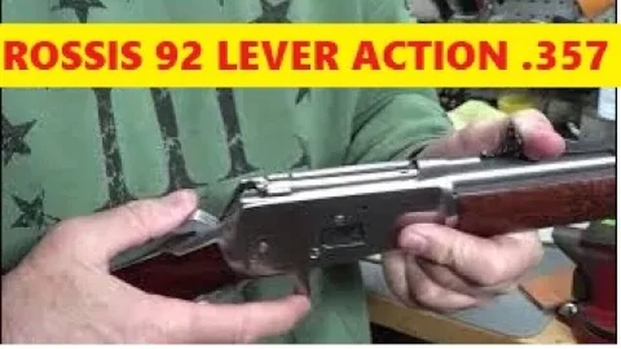 Break In Period of Rossi 92 Lever Action - Out Of Box Review