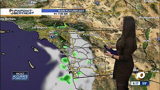 10News Pinpoint Weather with Meteorologist Angelica Campos