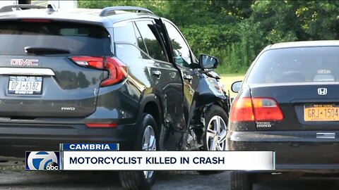 Police investigating deadly crash involving motorcycle in Cambria