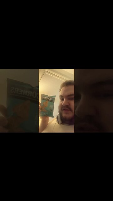 Trying Popcorners Sea Salt Flavour (Standard Flavour?) #shorts