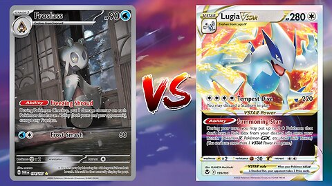 Pokemon TCG Live Frosslass Hisuian Braviary VS Lugia VSTAR Ursaluna EX!!