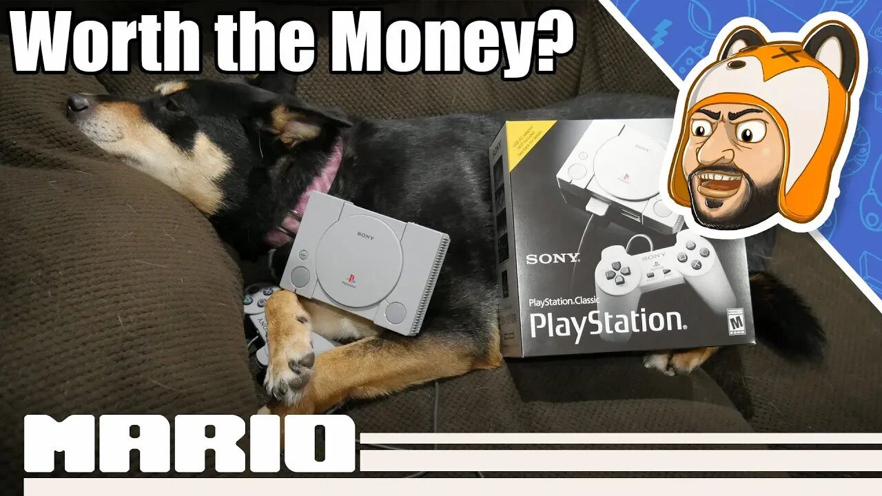 An Honest Look at the PlayStation Classic ft. Lily 🐶 | Unboxing, Review, and Recommendations